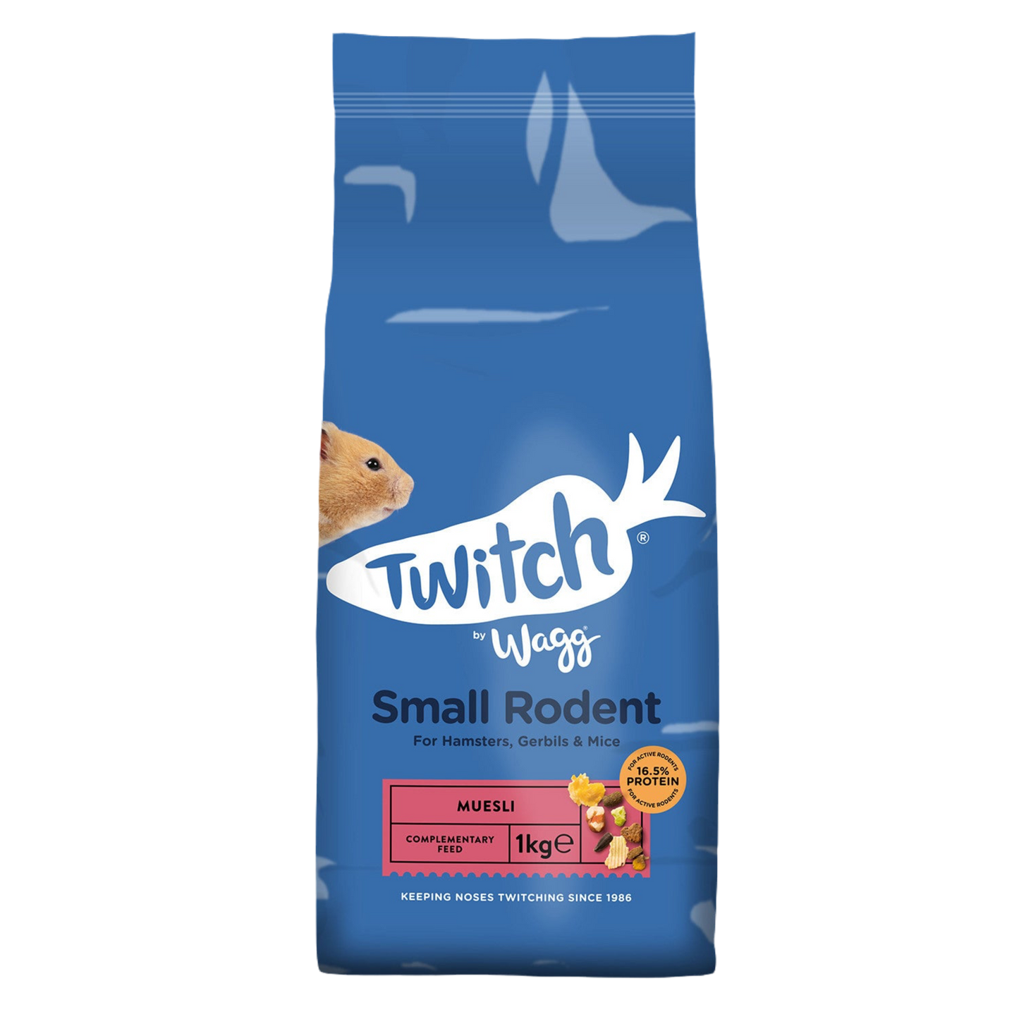 Wagg Twitch Small Rodent 1kg