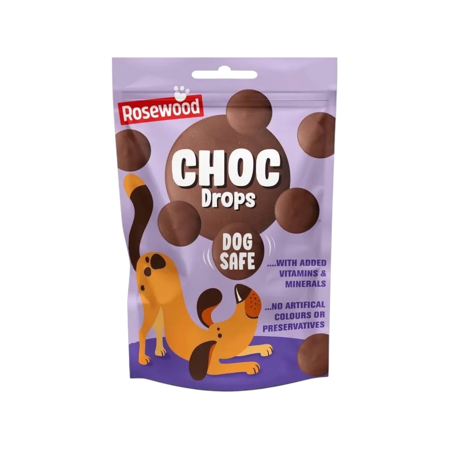 Rosewood Dog Choc Drops 200g