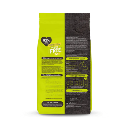 Burgess Excel Nature’s Blend Adult Rabbit Nuggets with Hedgerow Herbs