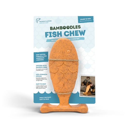 Bamboodles Fish Chew Toy