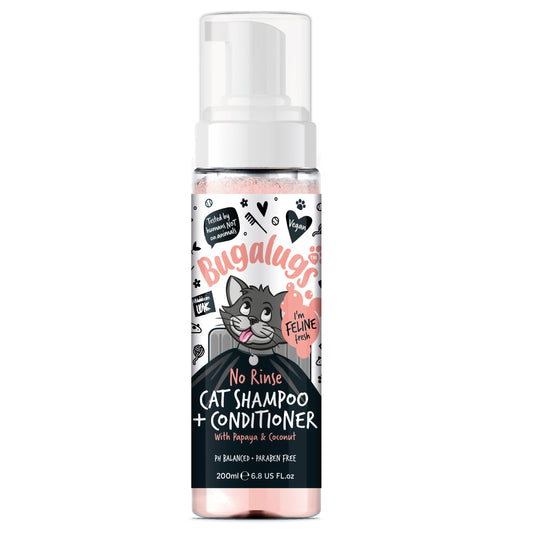 Bugalugs No Rinse Cat Shampoo