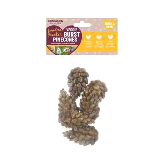Rosewood Veggie Burst Nibble Pinecones
