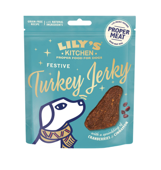 Lily’s Kitchen Festive Turkey Jerky 70g