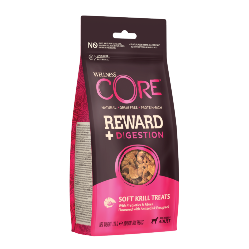 Wellness CORE Reward+ Digestion Soft Krill Treats - 170g