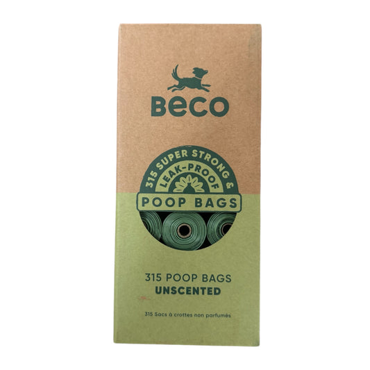 Beco Unscented Strtong Poop Bags (315 Pack / 21 Rolls)