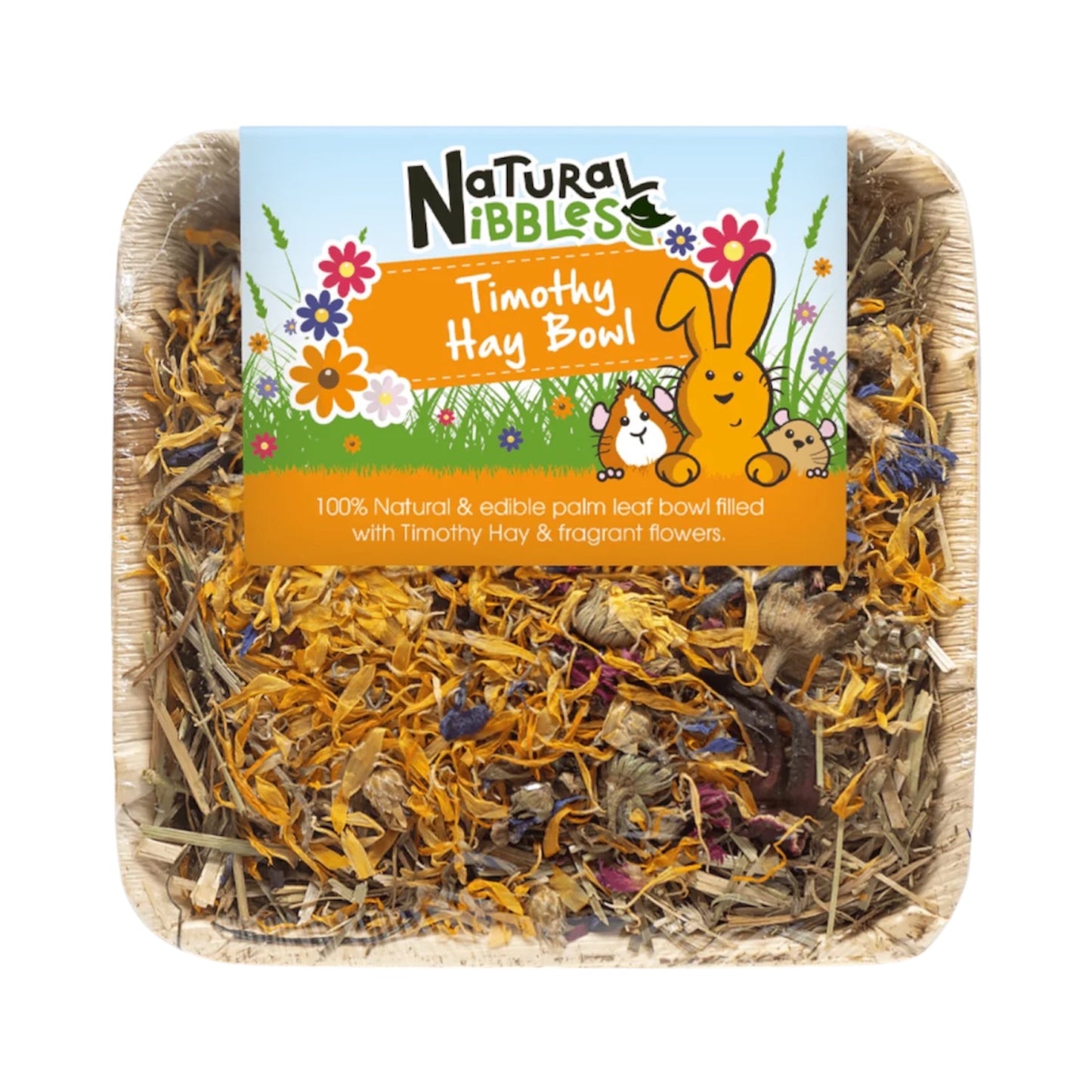 Natural Nibbles Timothy Hay Bowl 60g