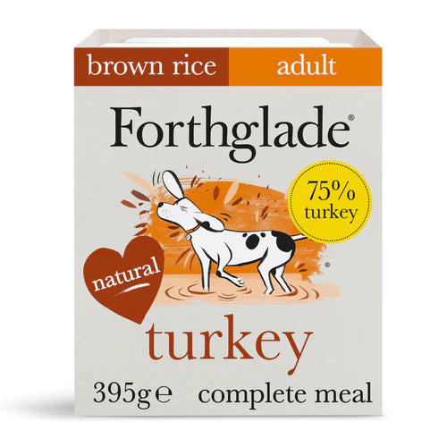 Forthglade Complete Adult Turkey with Brown Rice (18 Pack)