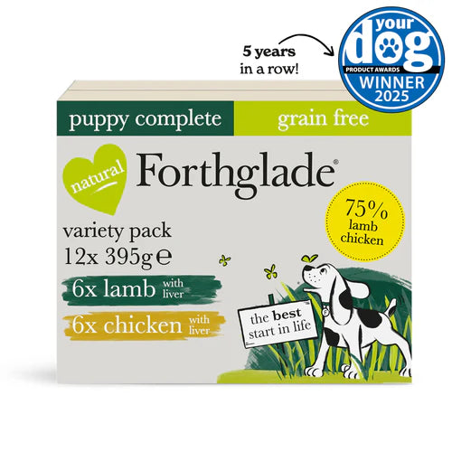 Forthglade Complete Puppy Grain Free Variety Case 12pk