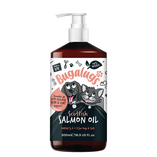Bugalugs Scottish Salmon Oil for Dogs & Cats