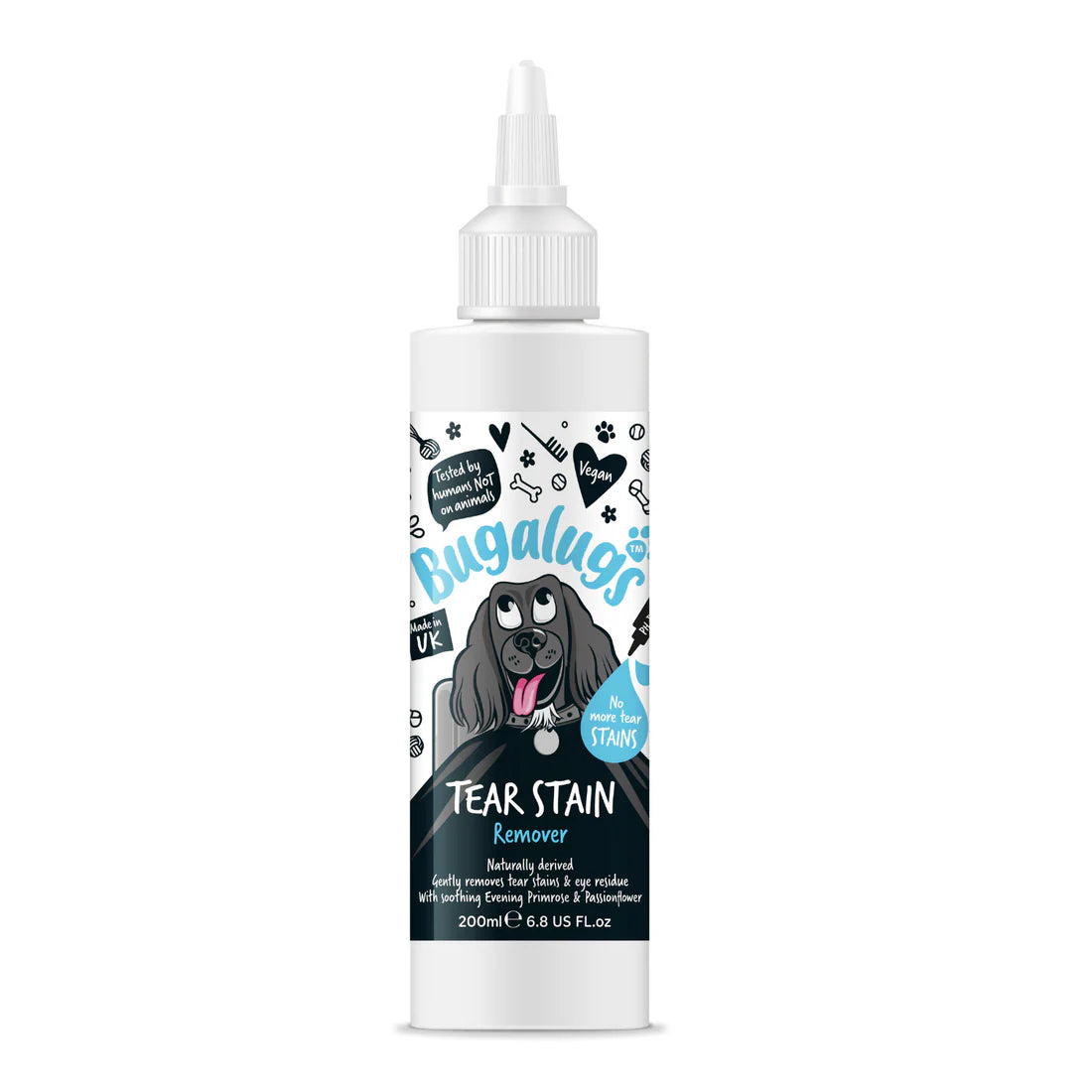 Bugalugs Tear Stain Remover Solution for Dogs