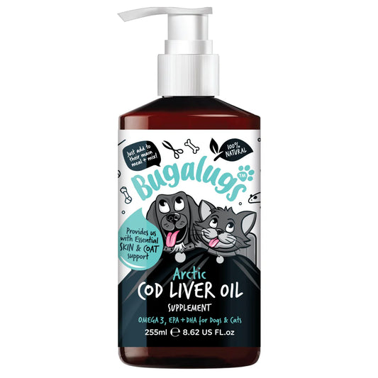 Bugalugs Arctic Cod Liver Oil Supplement for Dogs & Cats