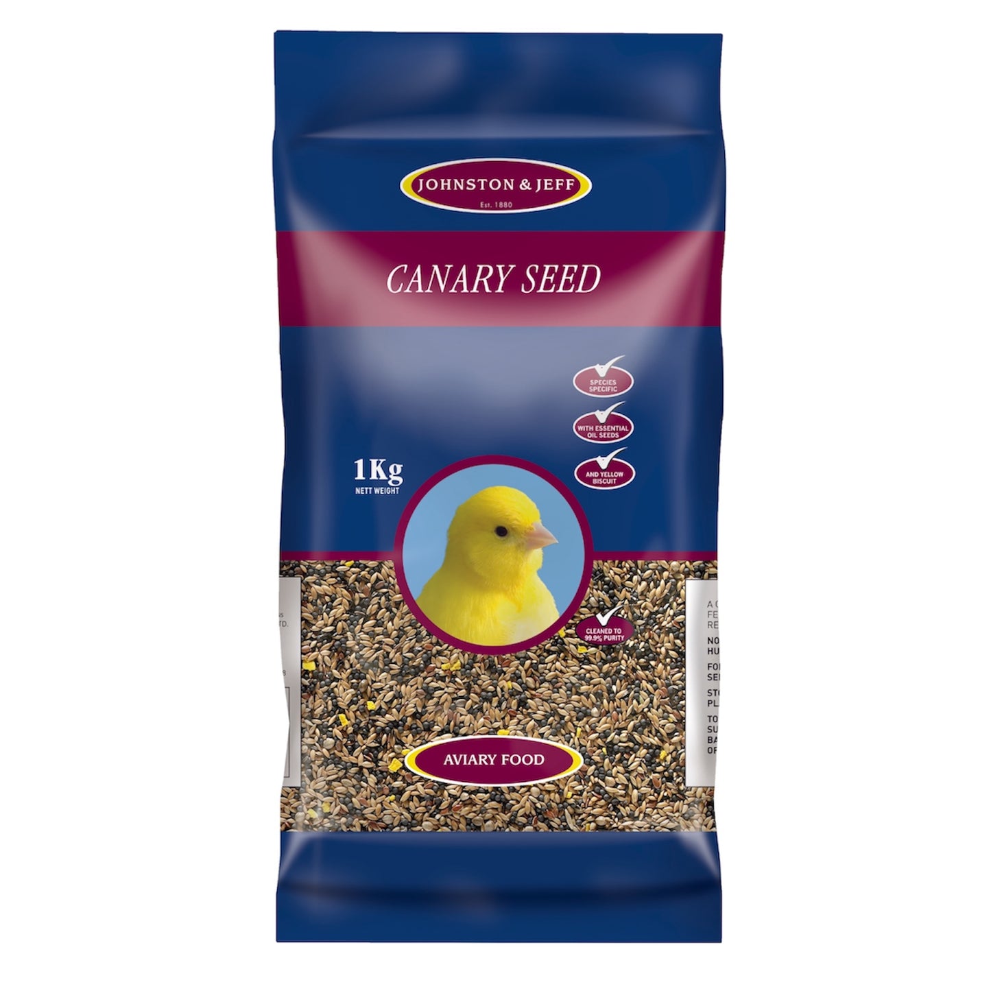 Johnston & Jeff Canary Seed 1KG