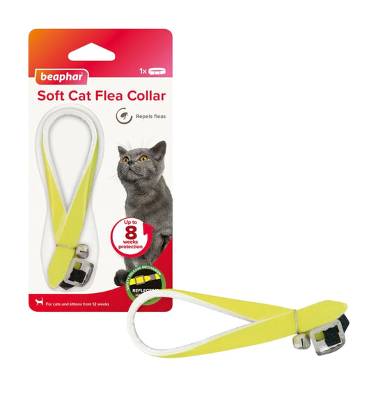 Beaphar Soft Reflective Flea Collar for Cats