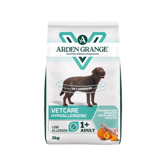 Arden Grange VetCare Hypoallergenic Hydrolysed Chicken with Sweet Potato 2kg