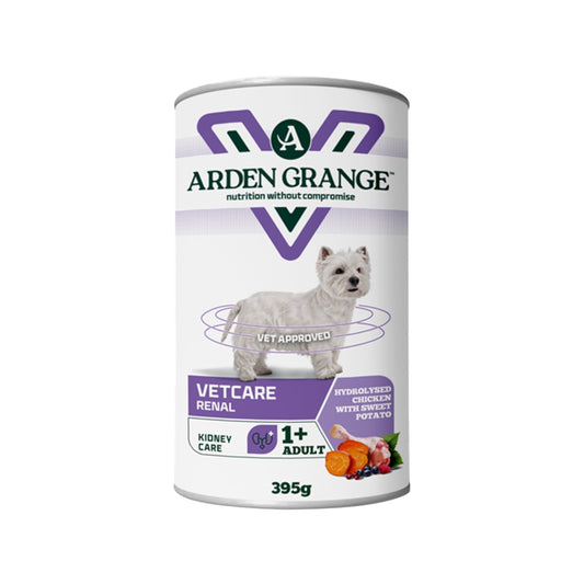 Arden Grange VetCare Renal Hydrolysed Chicken with Sweet Potato 395g