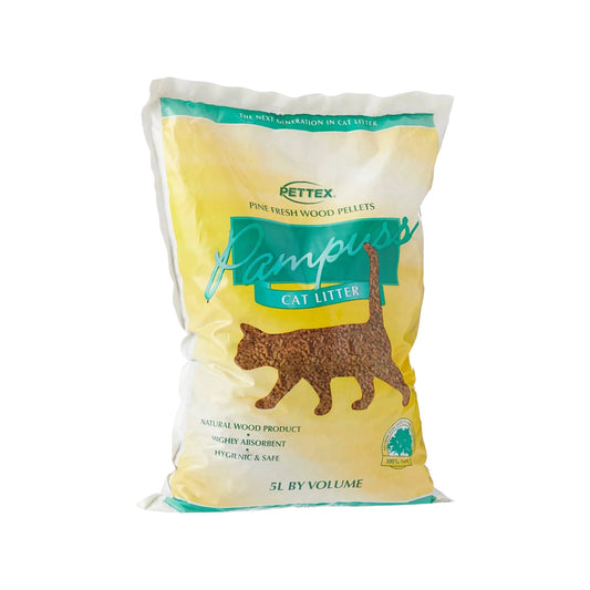 Pampuss Wood Pellet Cat Litter 5L