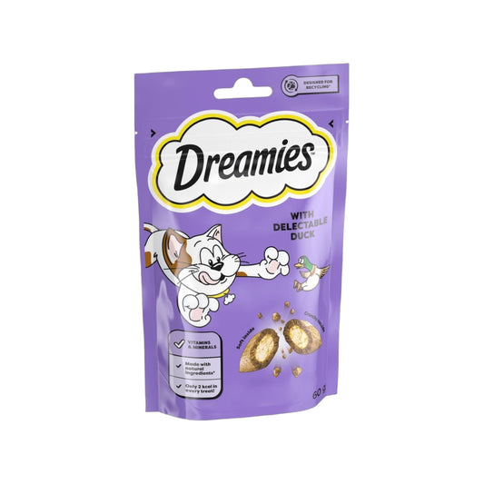Dreamies Cat Treats with Duck 60g