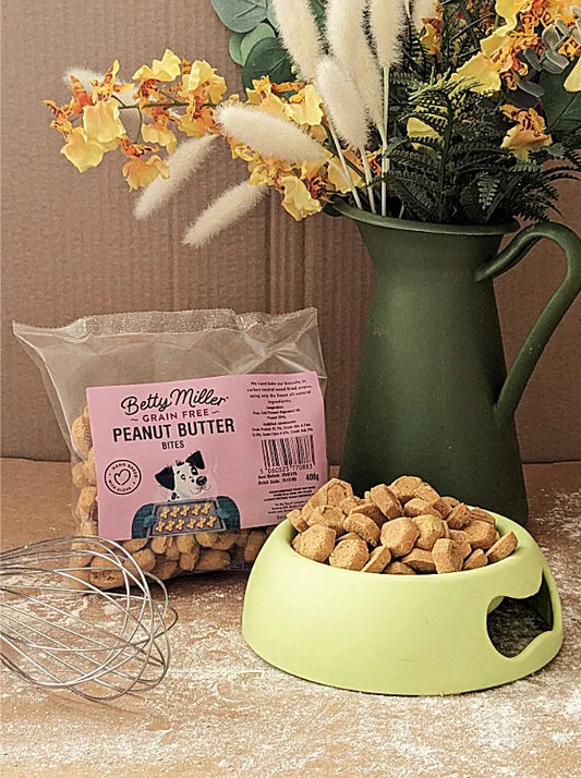 Betty Miller Grain Free Peanut Butter Bites 400g