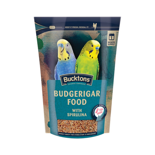Bucktons Pouch Budgie 500g