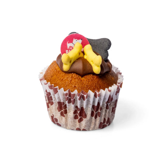 The Barking Bakery Vanilla Woofin with Carob Frosting