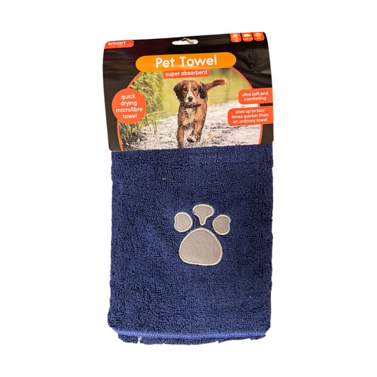 Pet Microfibre Towel 50x100cm