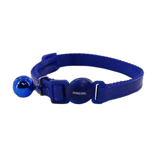 Ancol Cat Collar Gloss Reflective Blue