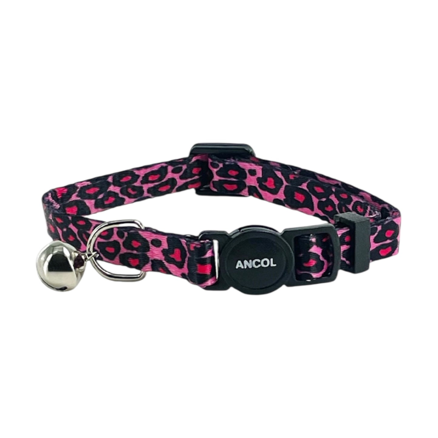 Ancol Cat Collar Pink Leopard Print