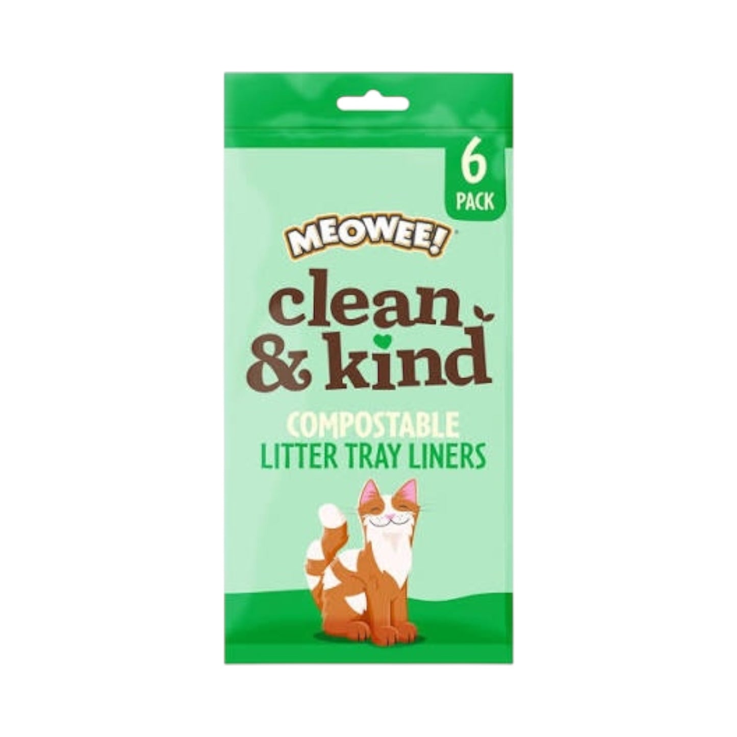 MEOWEE Clean & Kind Compostable Litter Tray Liners