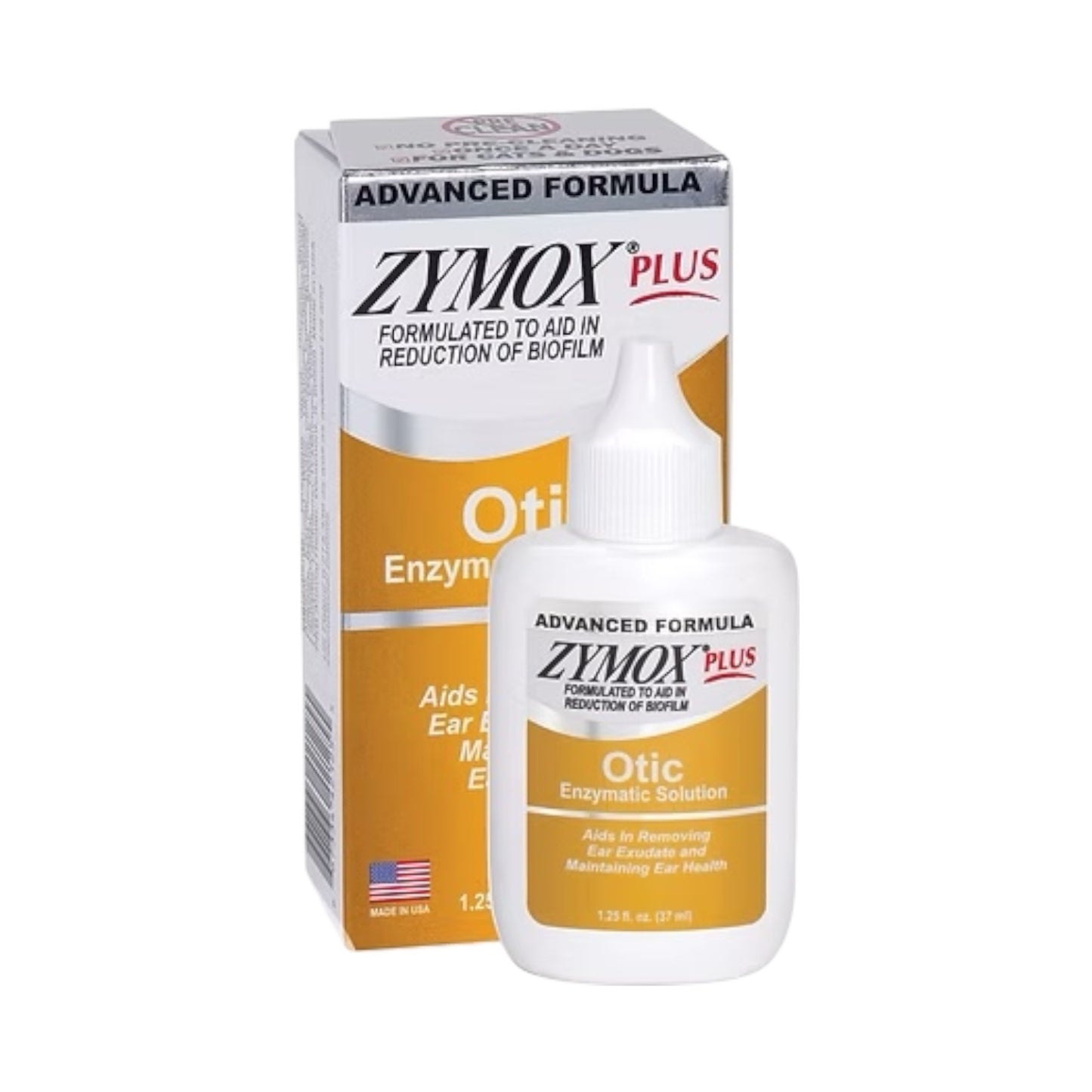 ZYMOX Plus Advanced Formula Otic Ear Solution UK 1.25oz