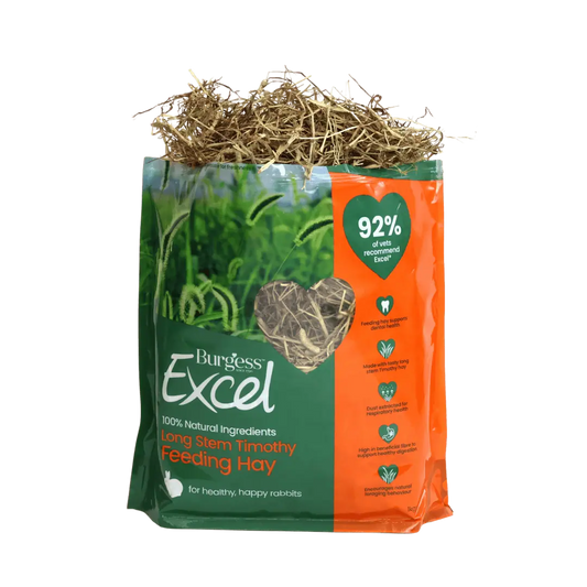 Burgess Excel Long Stem Feeding Hay 1KG