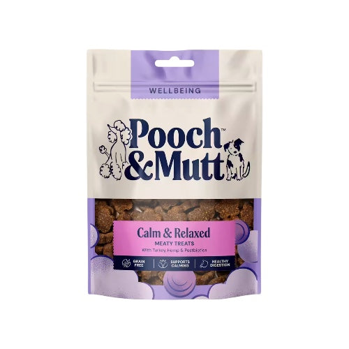 Pooch & Mutt Turkey & Hemp Meaty Calming Treats