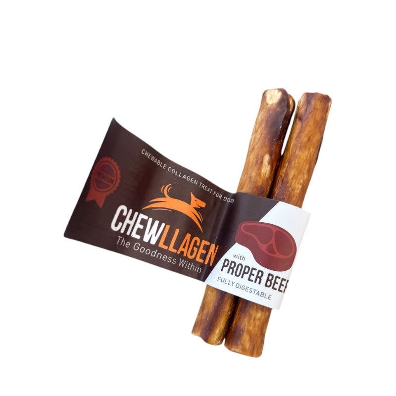 Chewllagen Beef Medium Roll 2pk