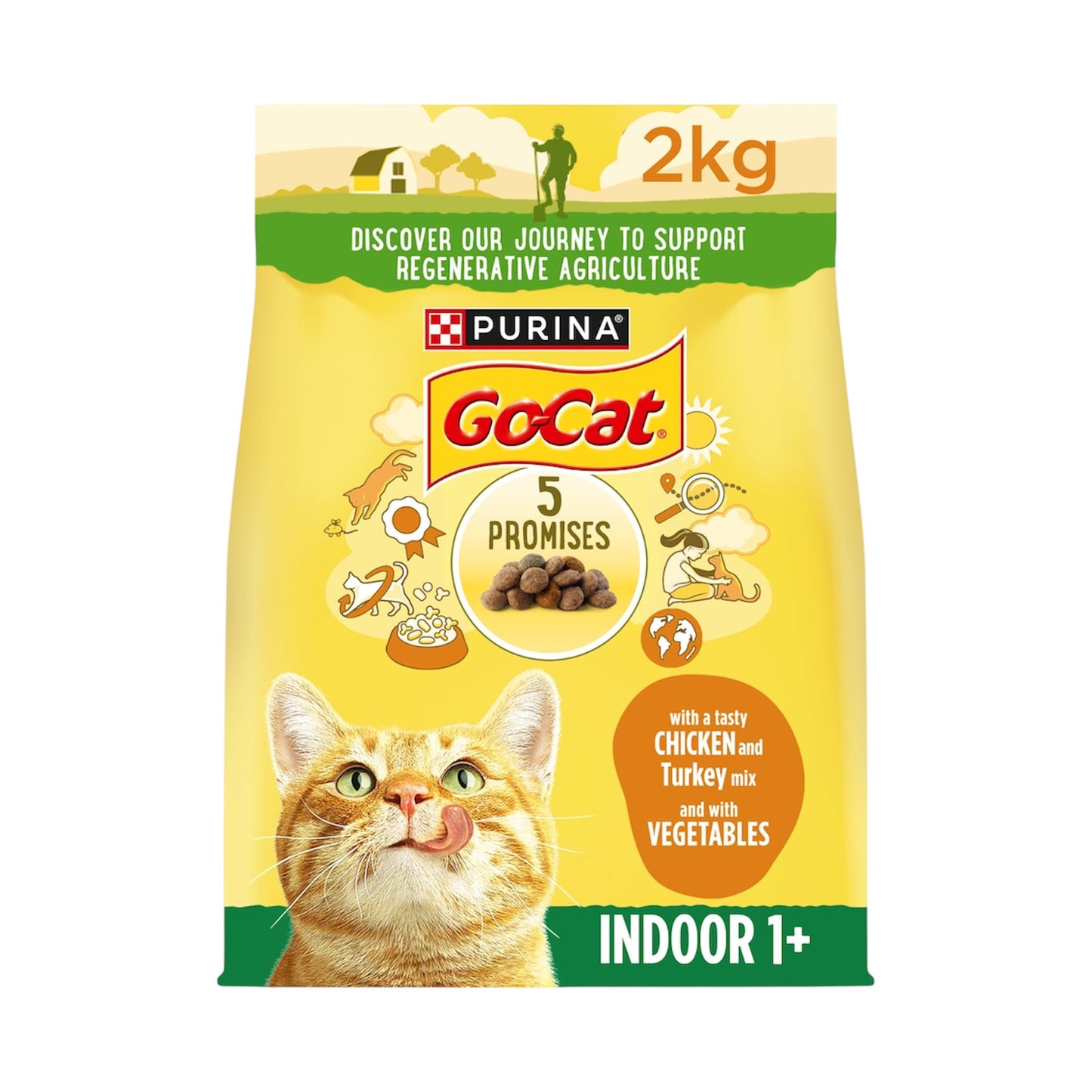 Go-Cat Indoor Chicken & Vegetables 2kg