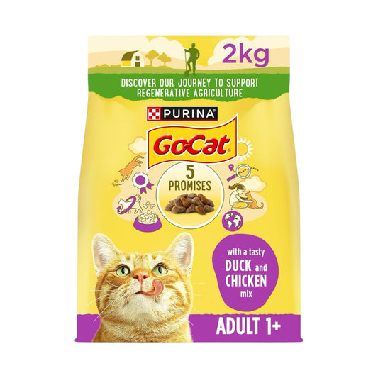 Go-Cat Adult 1+ Chicken & Duck 2kg