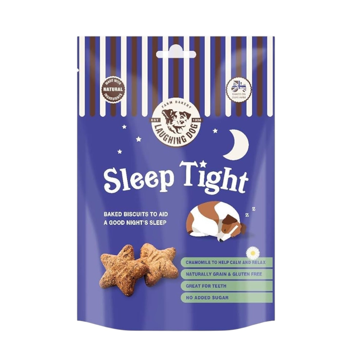 Laughing Dog Sleep Tight Biscuits 125g