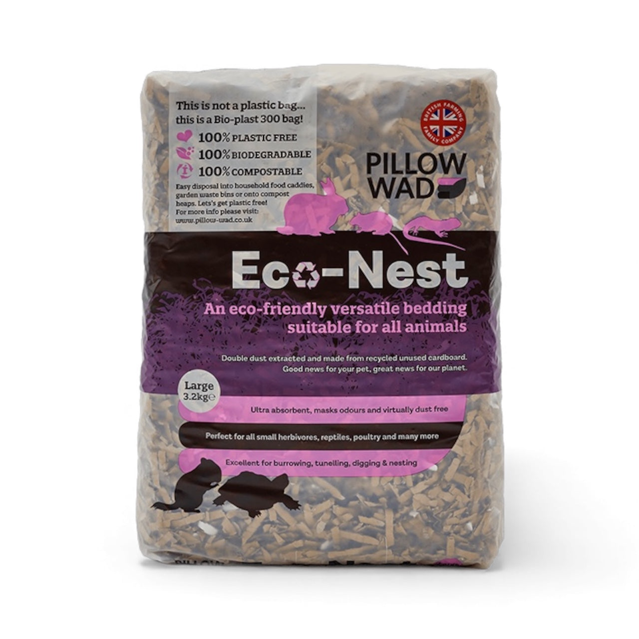 PILLOW WAD Eco-Nest