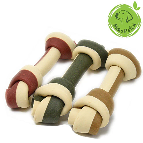 Veggie Knotted Bone Medium (Assorted Flavours)