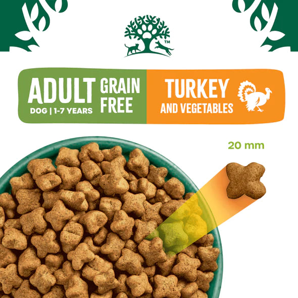 James Wellbeloved Adult Grain Free Turkey & Vegetables 1.5kg