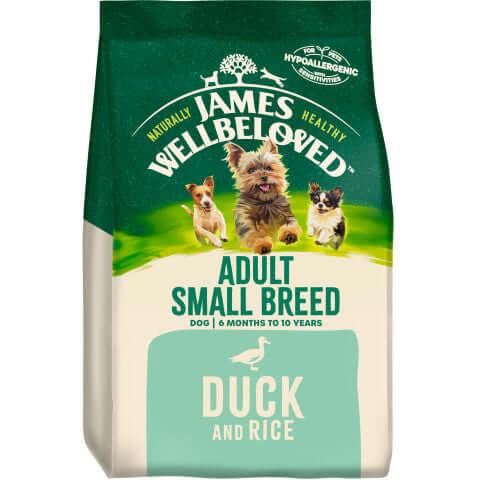 James Wellbeloved Adult Small Breed Duck & Rice