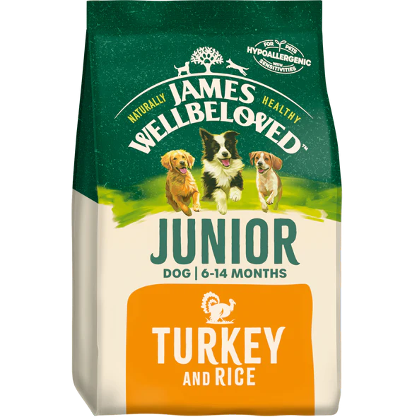 James Wellbeloved Junior Turkey & Rice