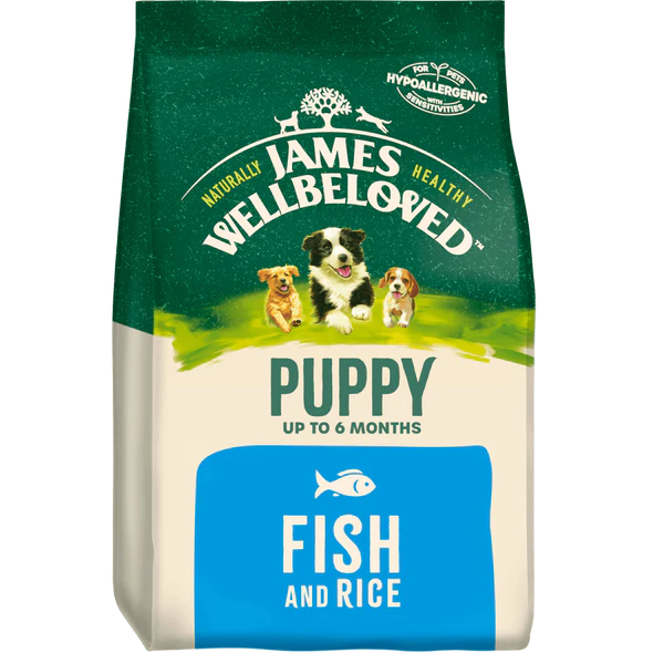 James Wellbeloved Puppy Fish & Rice 2kg