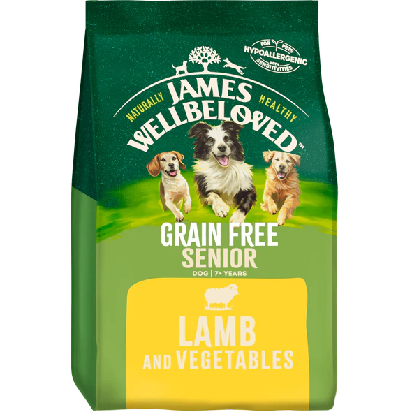 James Wellbeloved Senior Grain Free Lamb & Vegetables 1.5kg