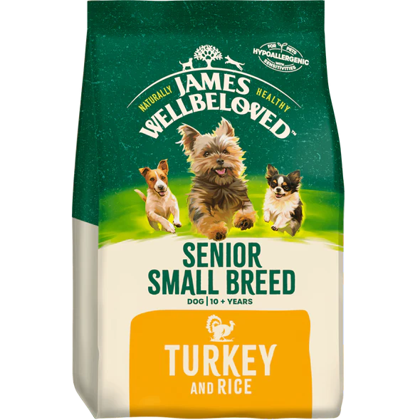 James Wellbeloved Senior Small Breed Turkey & Rice