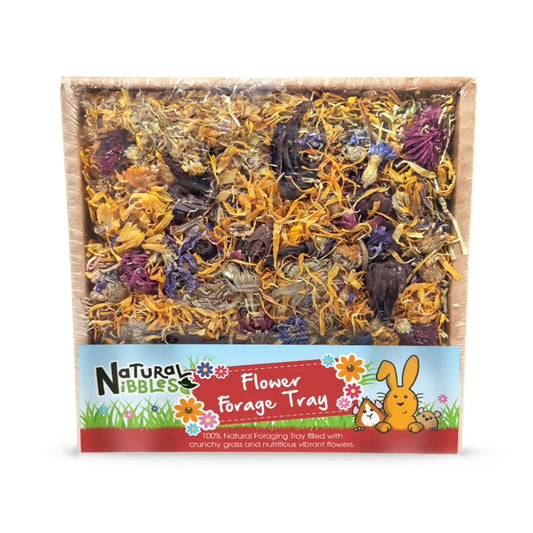 Natural Nibbles Flower Forage Tray