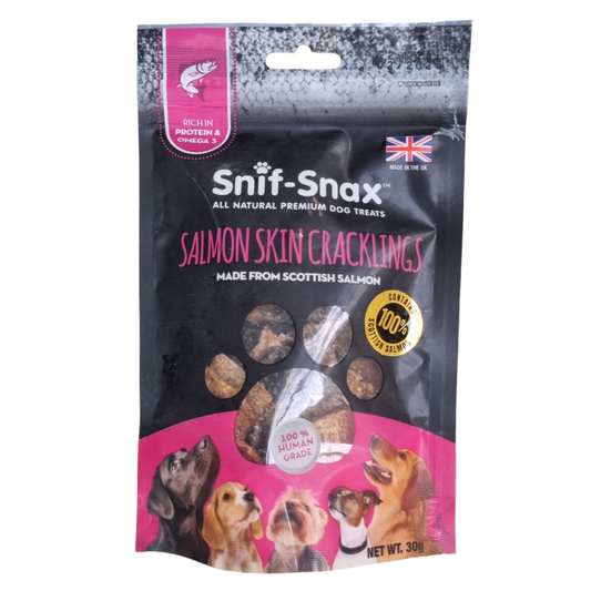 Snif-Snax Salmon Skin Cracklings 30g