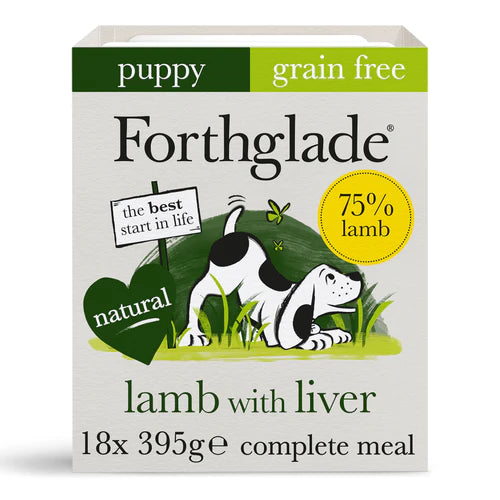 Forthglade Complete Grain Free Puppy Lamb with Liver (18 Pack)