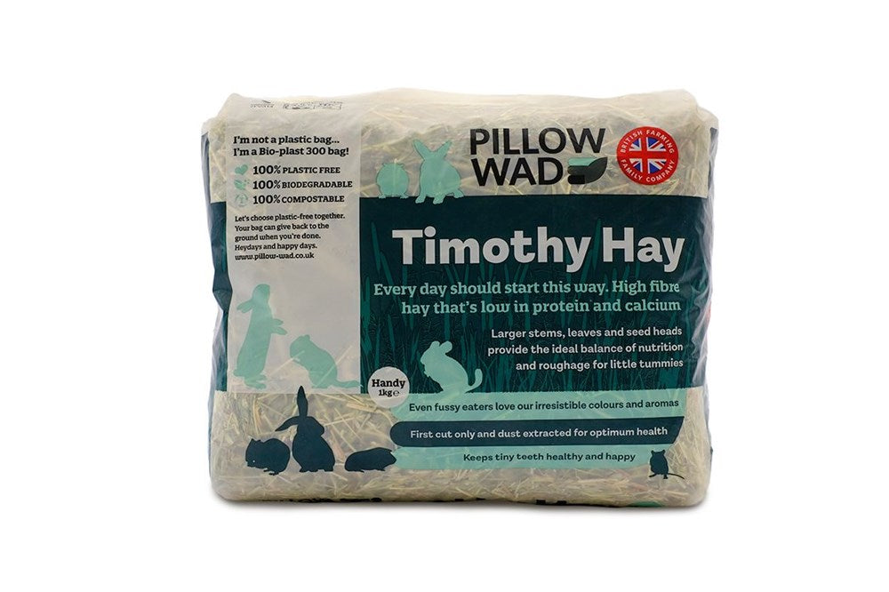 Pillow Wad Timothy Hay Bio 1kg