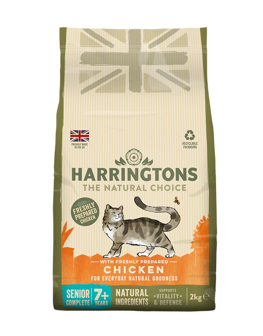 Harringtons Cat Senior Chicken 2kg