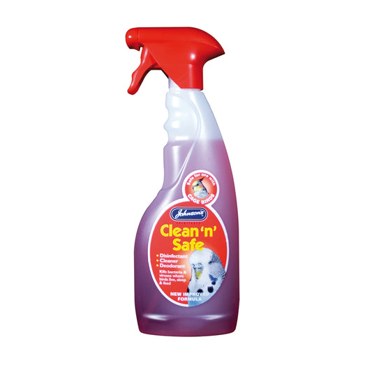 Johnson’s Safe ‘N’ Clean Bird Disinfectant 500ml