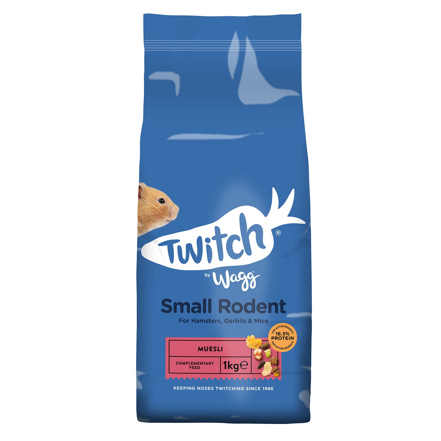 Wagg Twitch Small Rodent 1kg